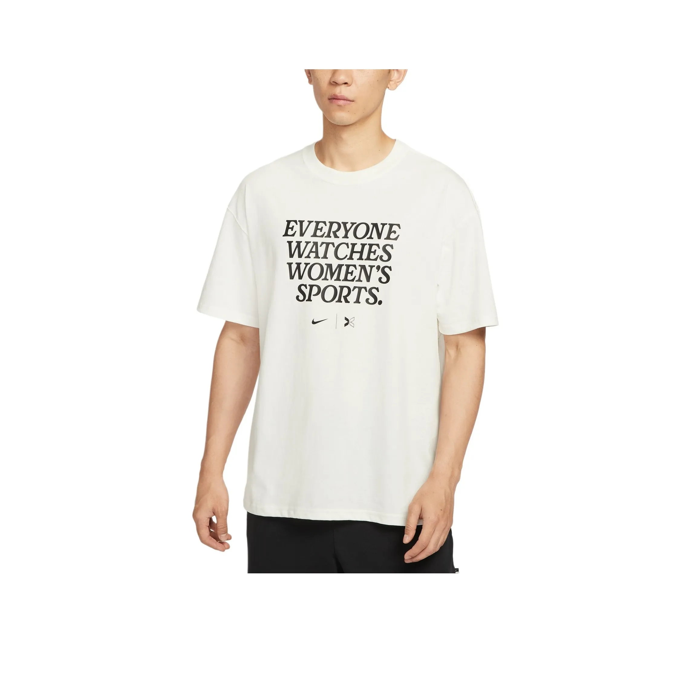 Nike 133 Парусный Белый Мужская T-Рубашка