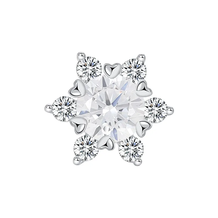 Lady Go Серьги-гвоздики из медного сплава женские