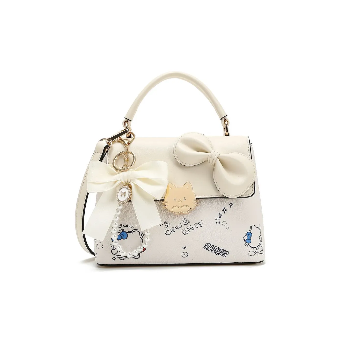 DIFFERENT FACES ПУ (полиуретан) Сумка Стандартная Женская Граффити