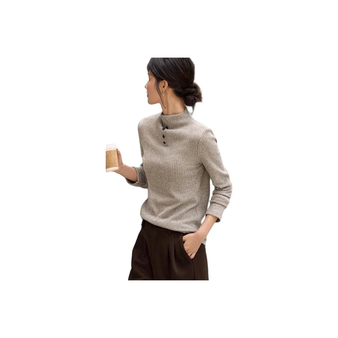 XWI Хаки Женские T-рубашки