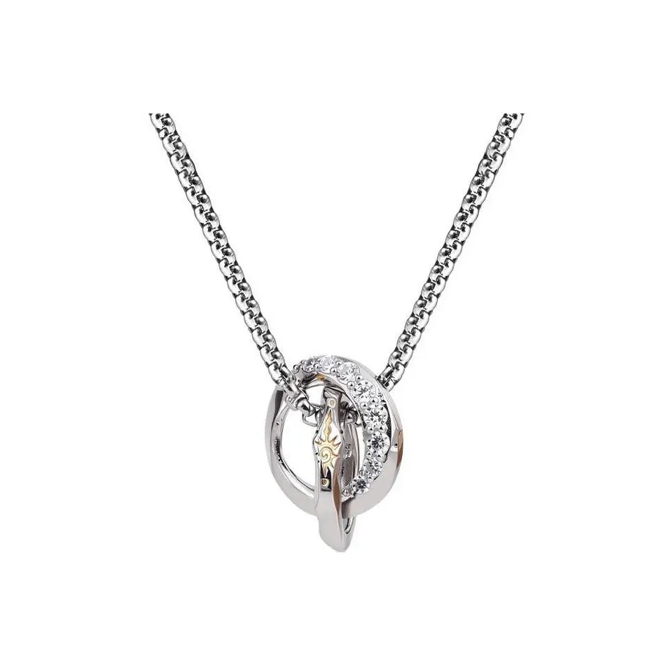 MAGICPOLE Ожерелья из титанового сплава для мужчин