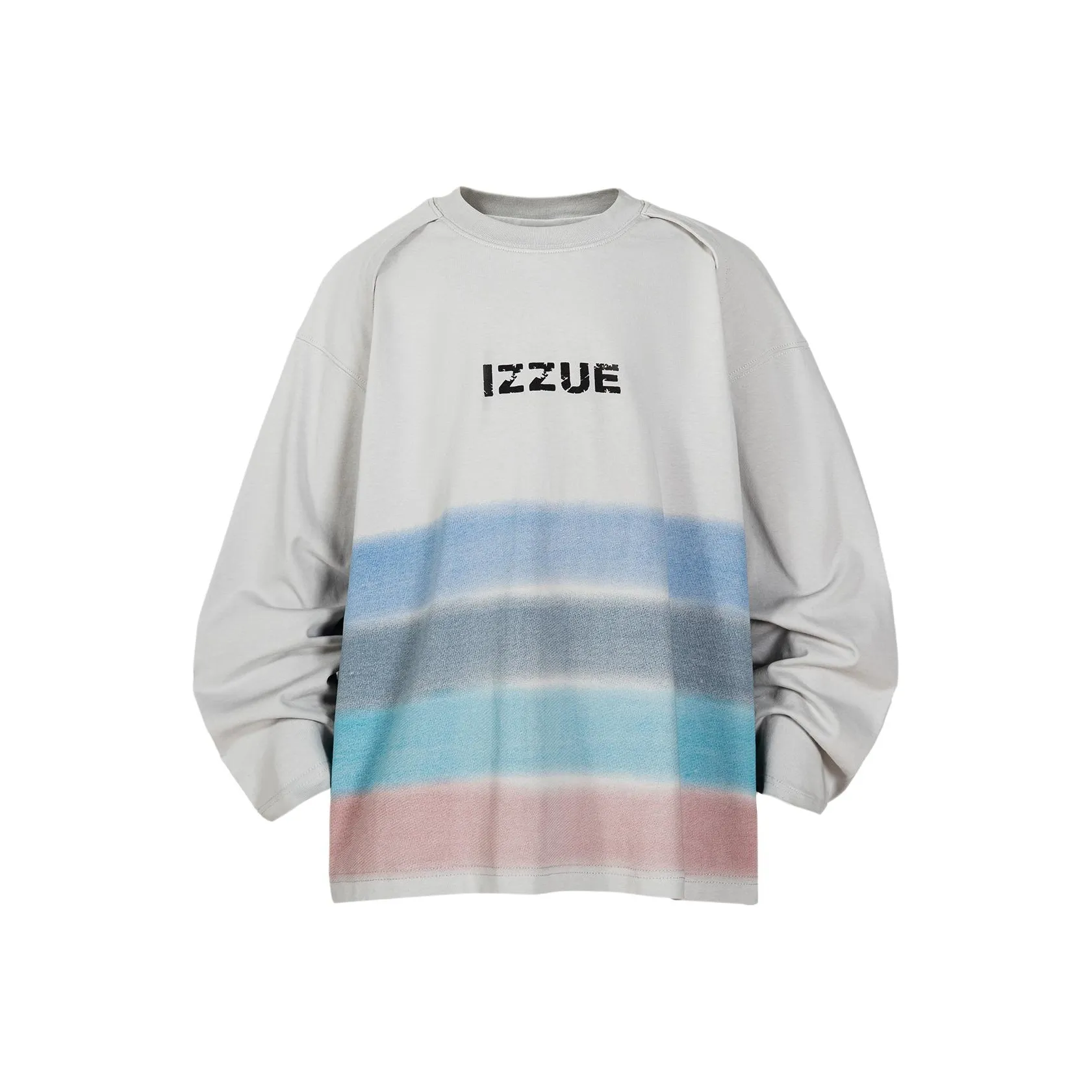 Izzue Полосатая Длинная Рубашка с Длинными Рукавами для Детей