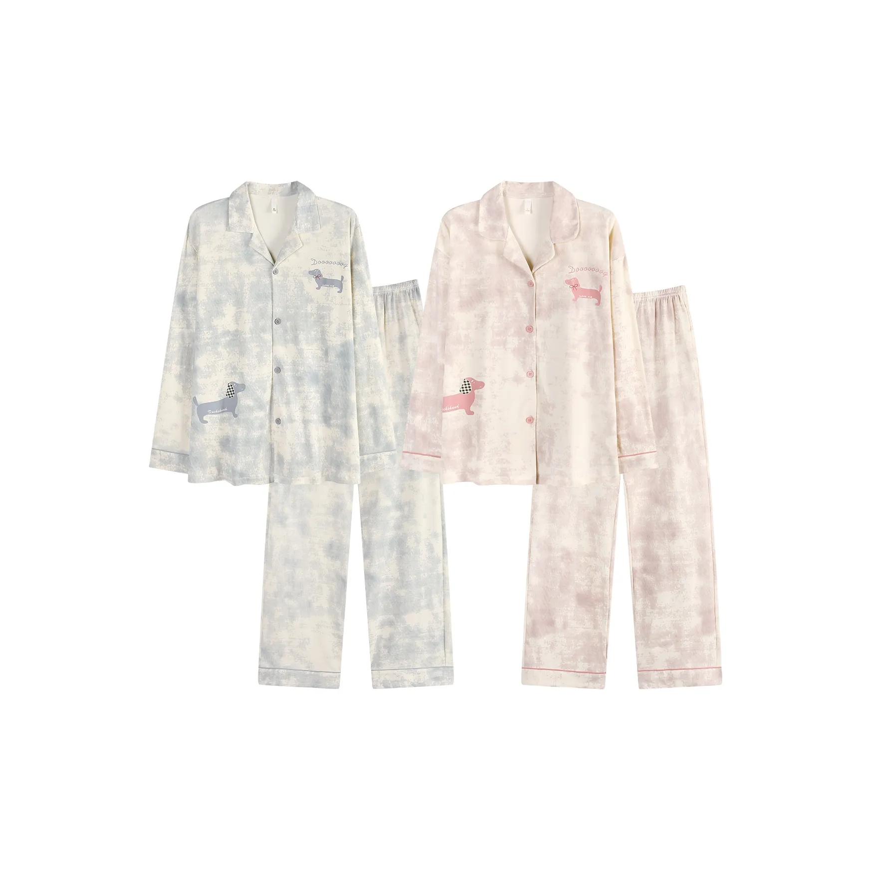 YIROUQING Парный комплект пижам унисекс