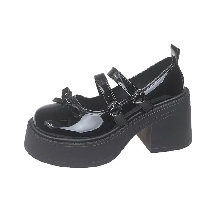 Take the Qin Квадратный каблук Туфли Мэри Джейн Женские Набор в подарочной коробке