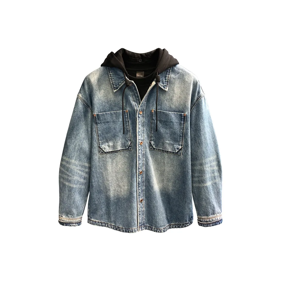 YGQPZHZ Джинсовый синий Мужские Куртки
