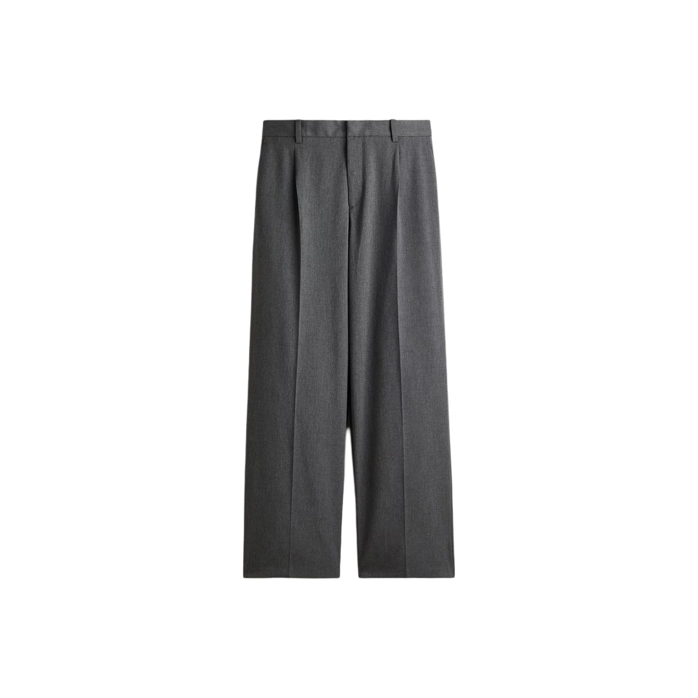 H M Темно-серые мужские брюки для костюма