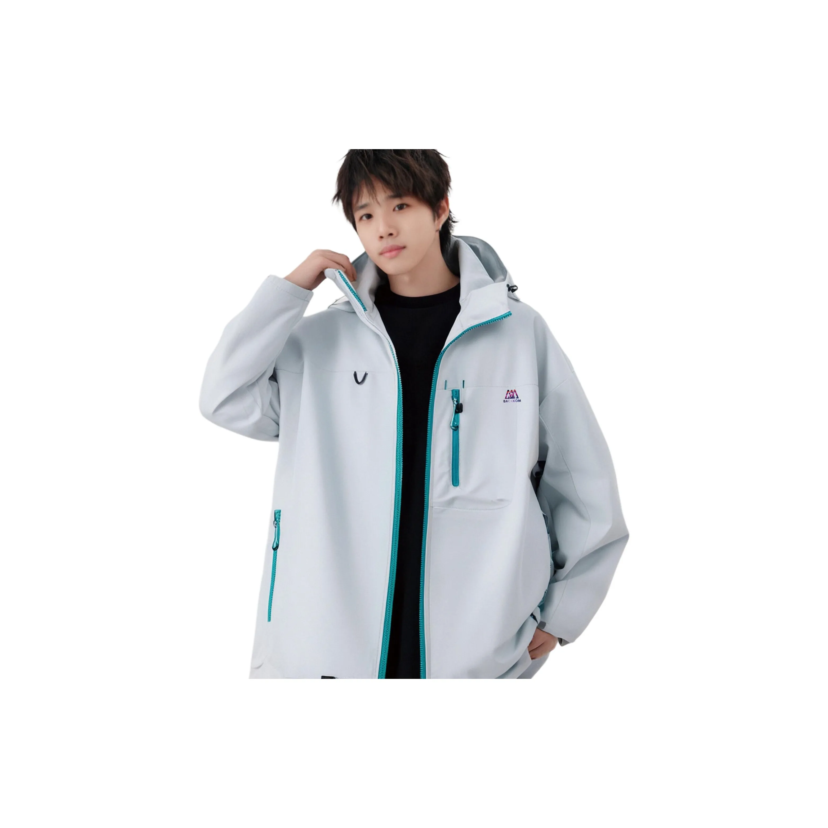 David Bakken Водонепроницаемый Ветрозащитный Дышащий Устойчивый к истиранию Водоотталкивающий Ветровка Унисекс