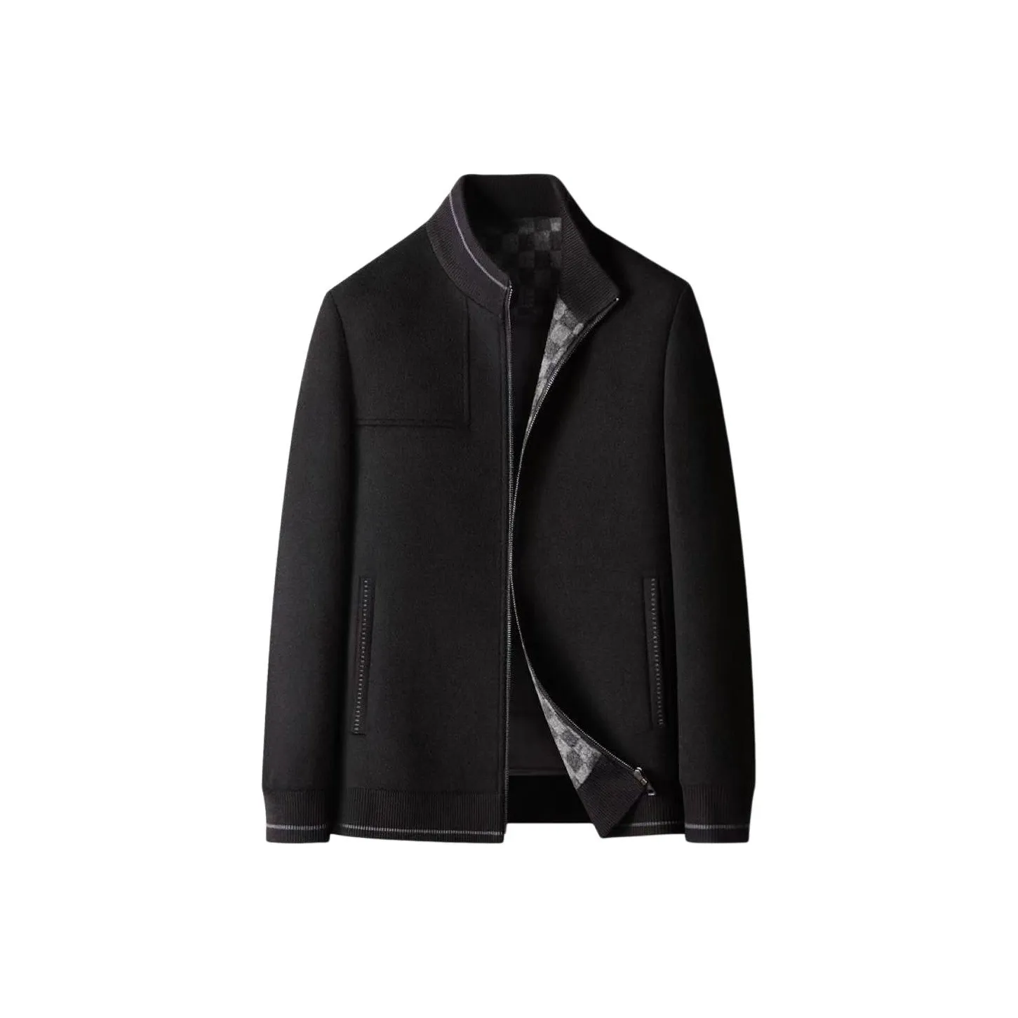 SENJIALUO Черные Мужские Куртки