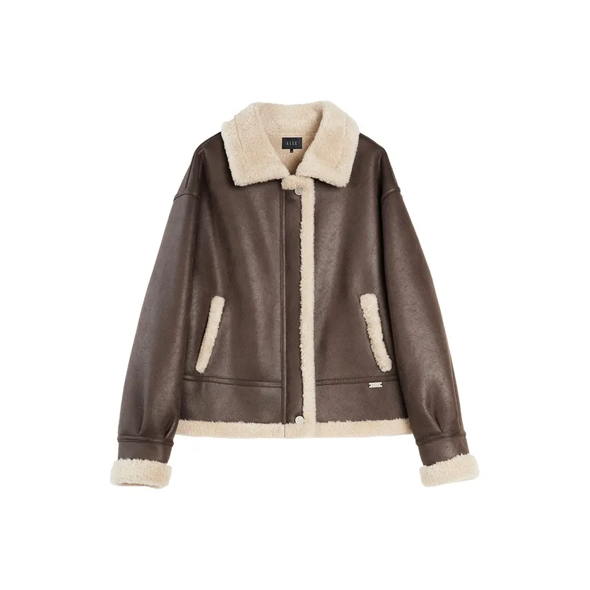 ELLE Кофе Женские Меховые изделия