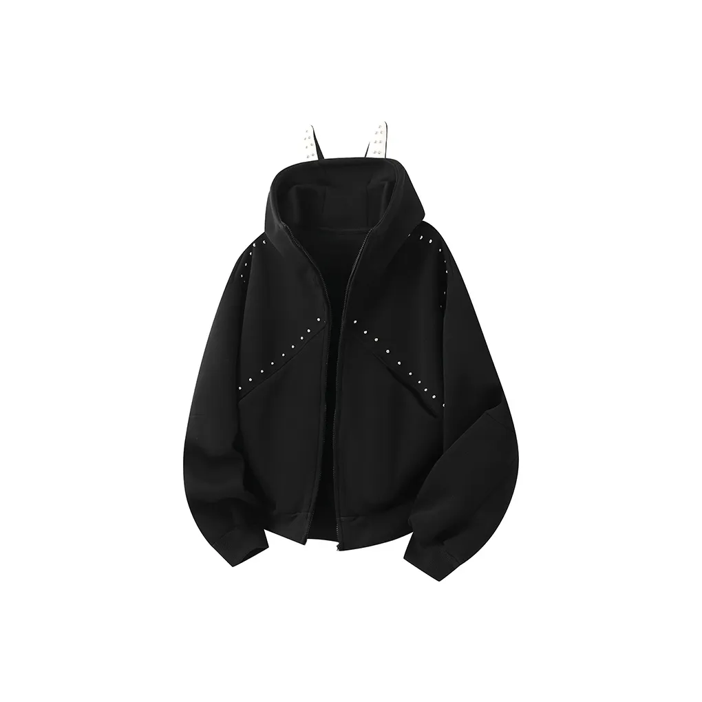 GUYANLIEHUO Толстовка с ушками кошки унисекс