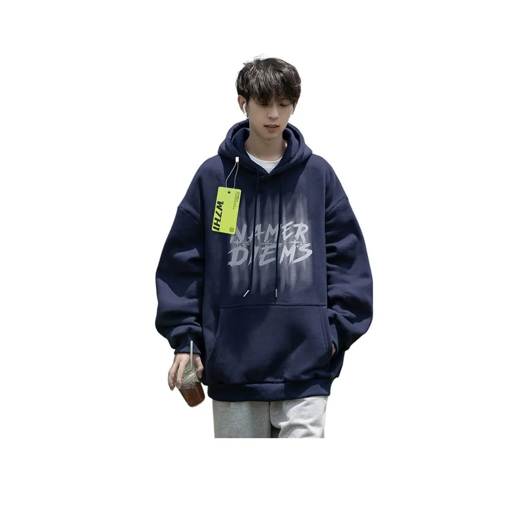 EDRPIUS Длинный рукав Толстовка Унисекс