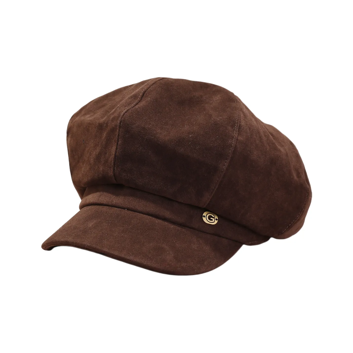 DUOLAN Искусственная кожа Lightning Шляпа Японский стиль Универсальный Винтаж PAINTER Берет Унисекс