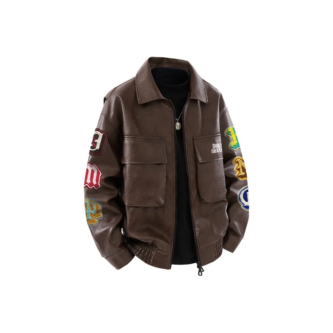 DUKE+DEXTER Кожа Куртка Унисекс