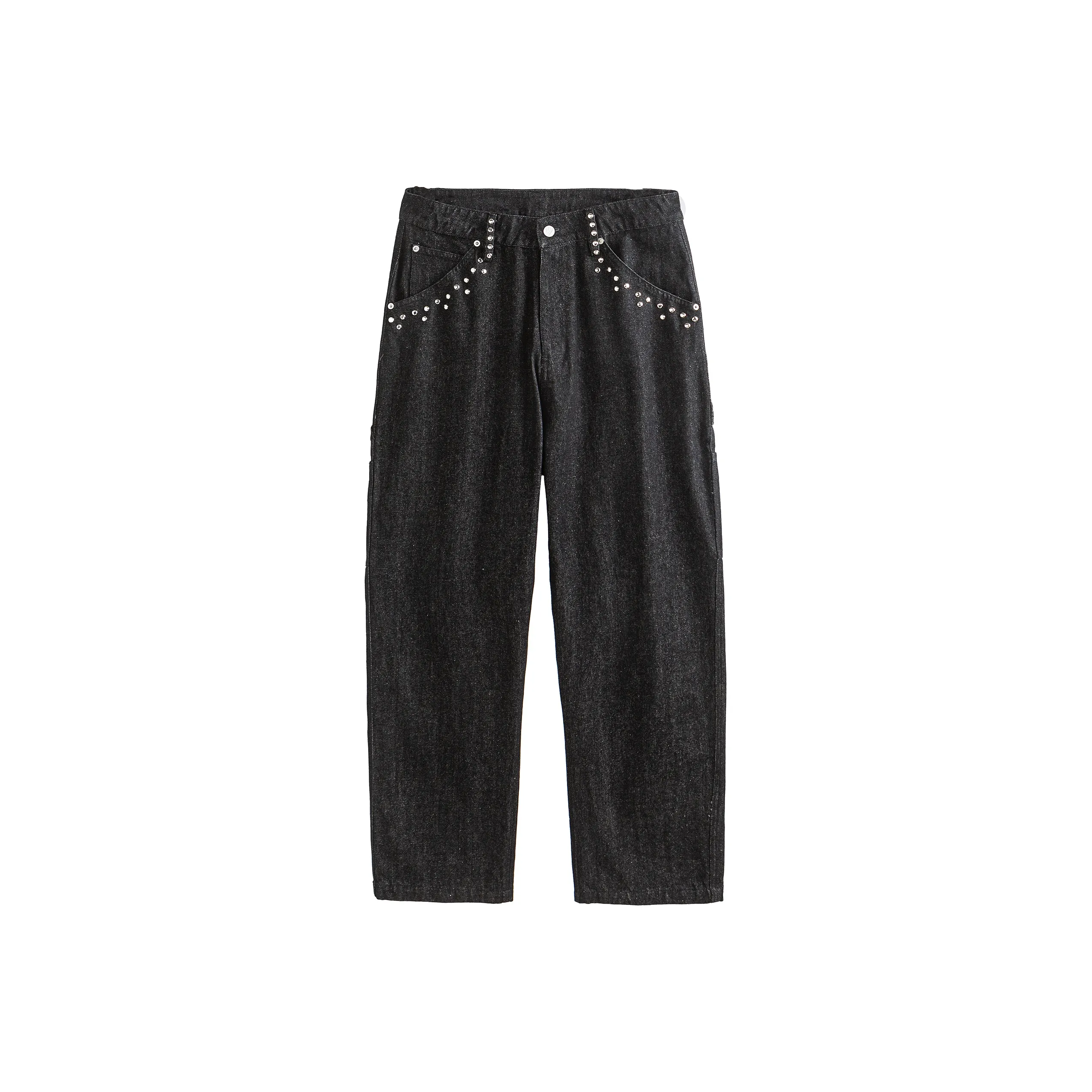 ME DA IGUAL Wash Черные Унисекс Джинсы