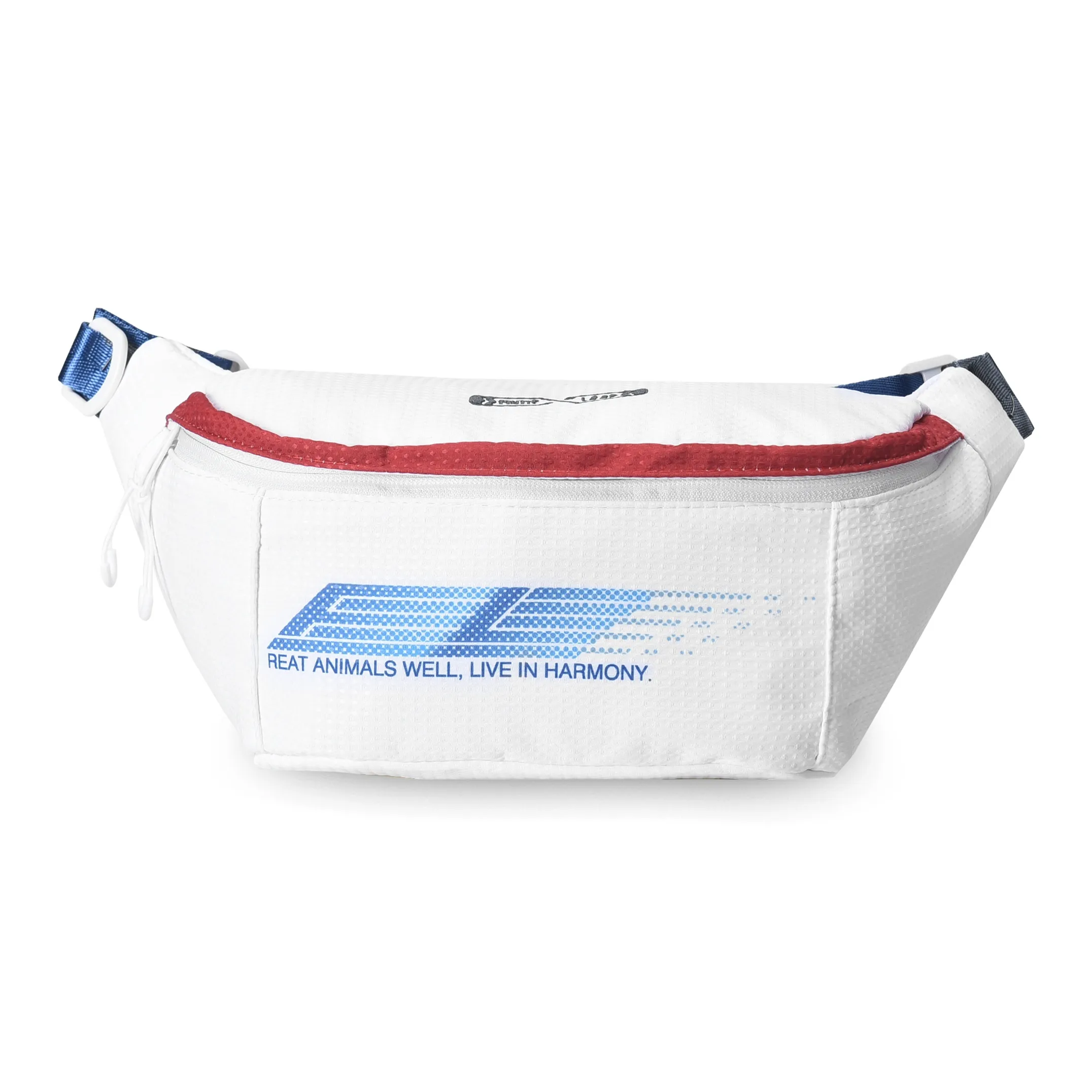 FINITE LOOP Бутылка Экологичный Ткань Бананка Стандартная Унисекс Синий Белый Яшма