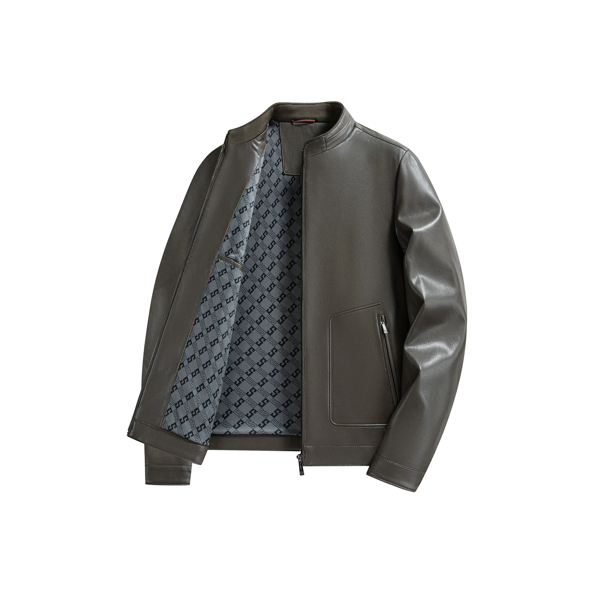 Vintage Cars Кожаная куртка Мужская