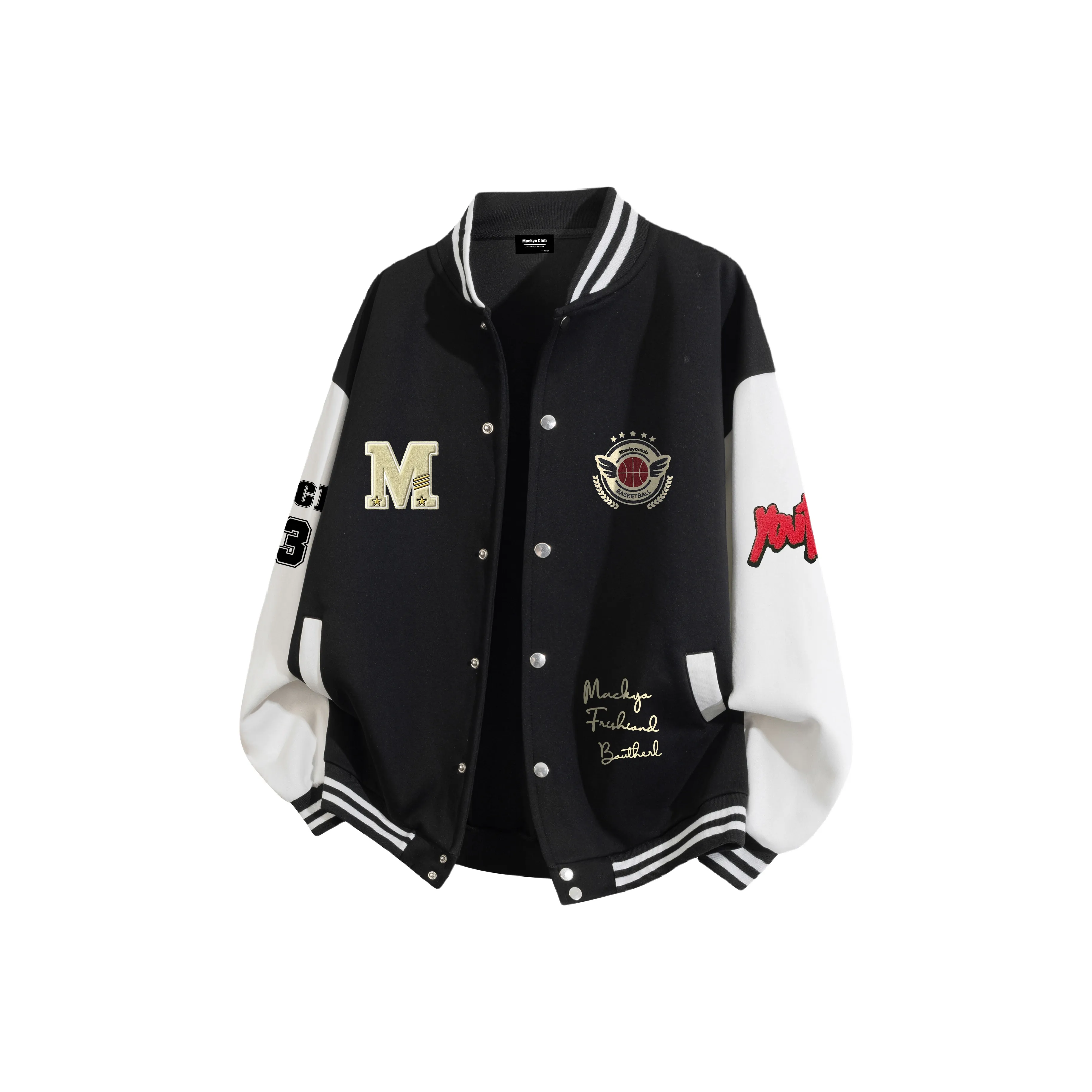 Mackyo x SOORCHCE Бейсбольная куртка Унисекс