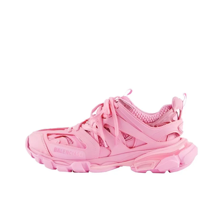 Balenciaga Track Chunky Sneakers Women's Low Top Pink