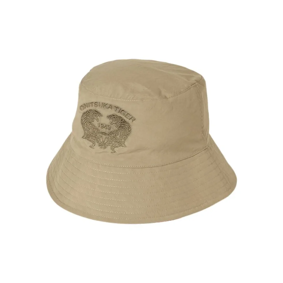 Onitsuka Tiger Полиэстер Панамы Унисекс Хаки Черный