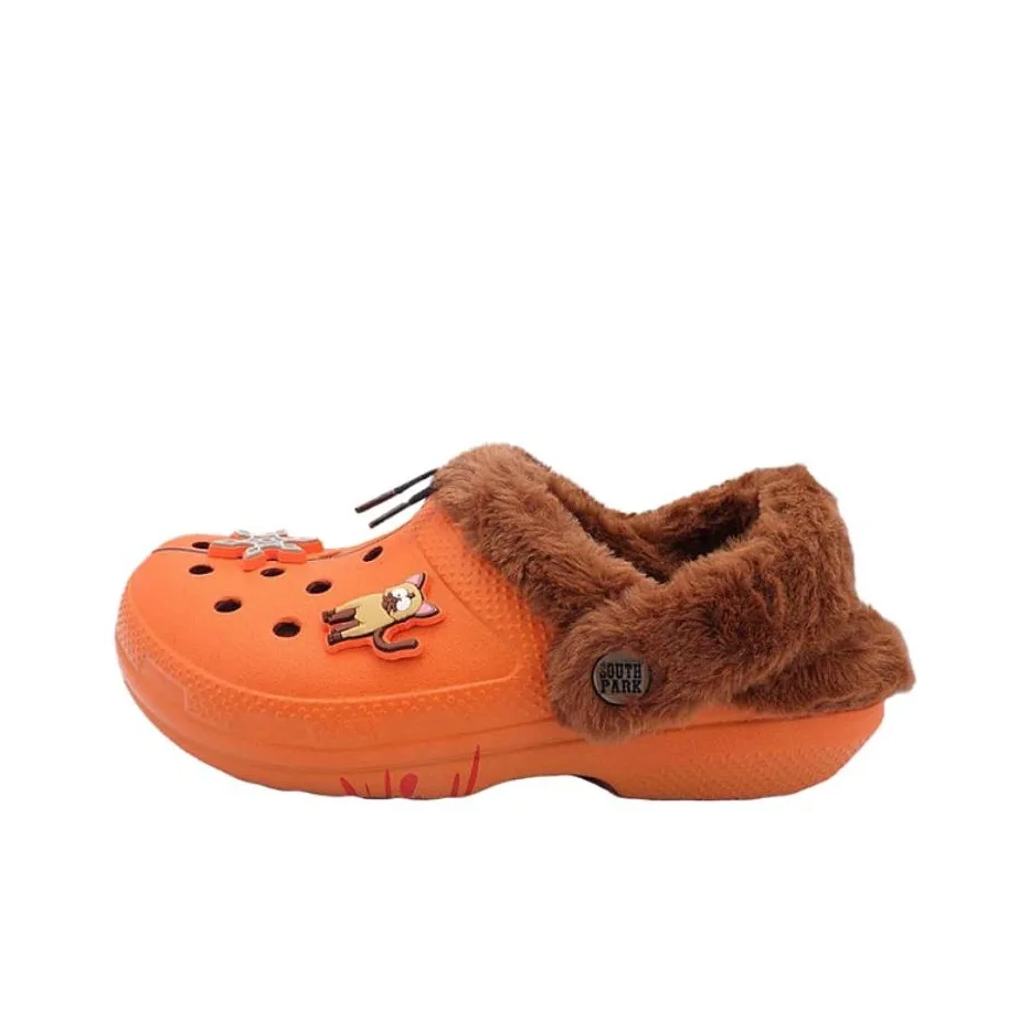 South Park x Crocs Классические сандалии унисекс оранжевого цвета