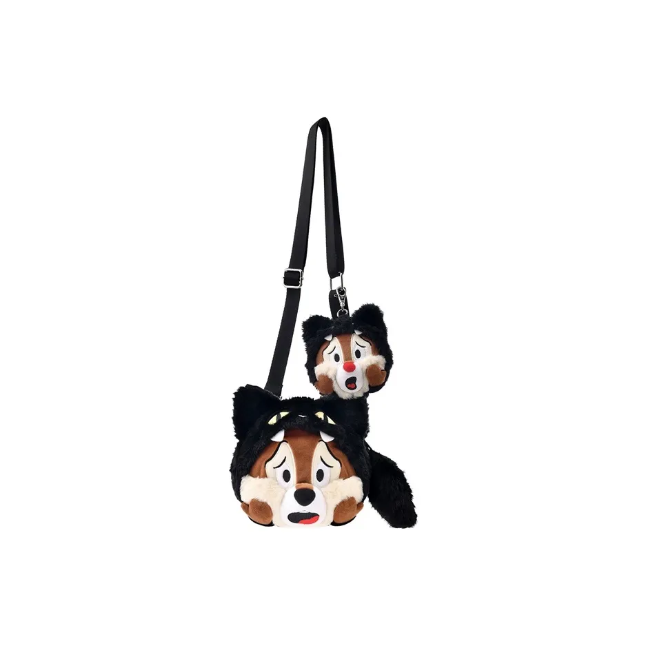 Disney x Disney Store Хэллоуин Коллекция Костюм Chip 'n Dale Плюшевый Брелок Сумка через плечо Аксессуары для кукол