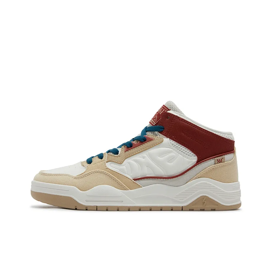 361° Устойчивые к истиранию амортизаторы Высокие Кроссовки для скейтбординга Мужские Светлый Сладкий Коричневый