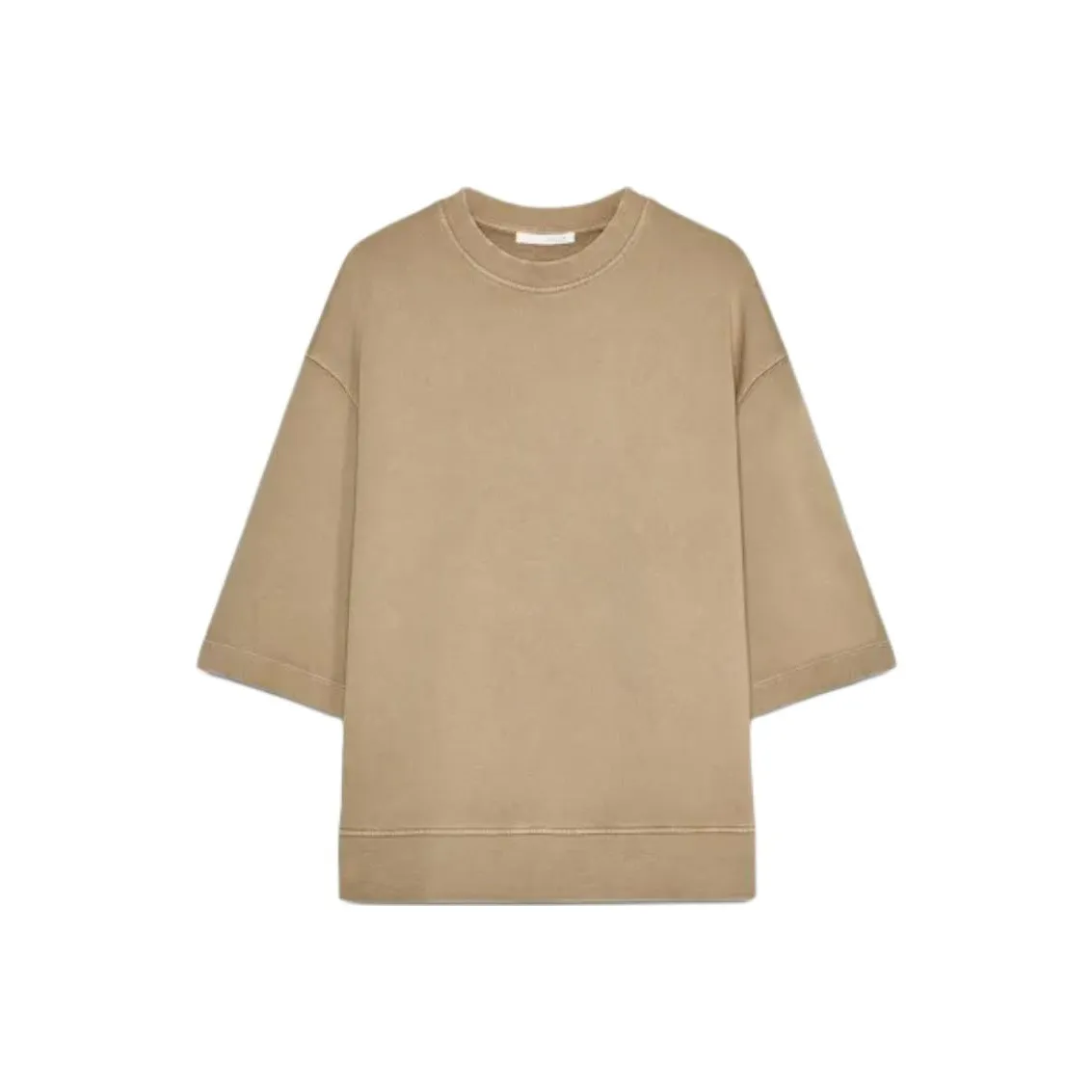 ZARA Khaki Женские T-рубашки