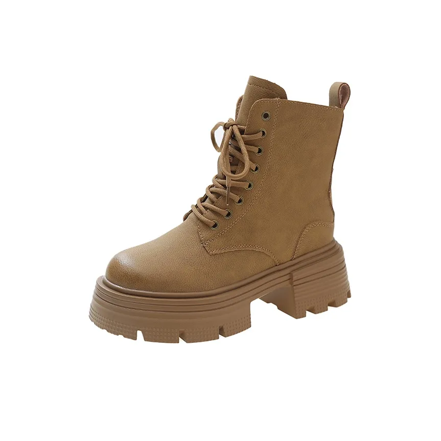 TELENT 13cm Платформа Высота Увеличивающие Мартинсы Женские