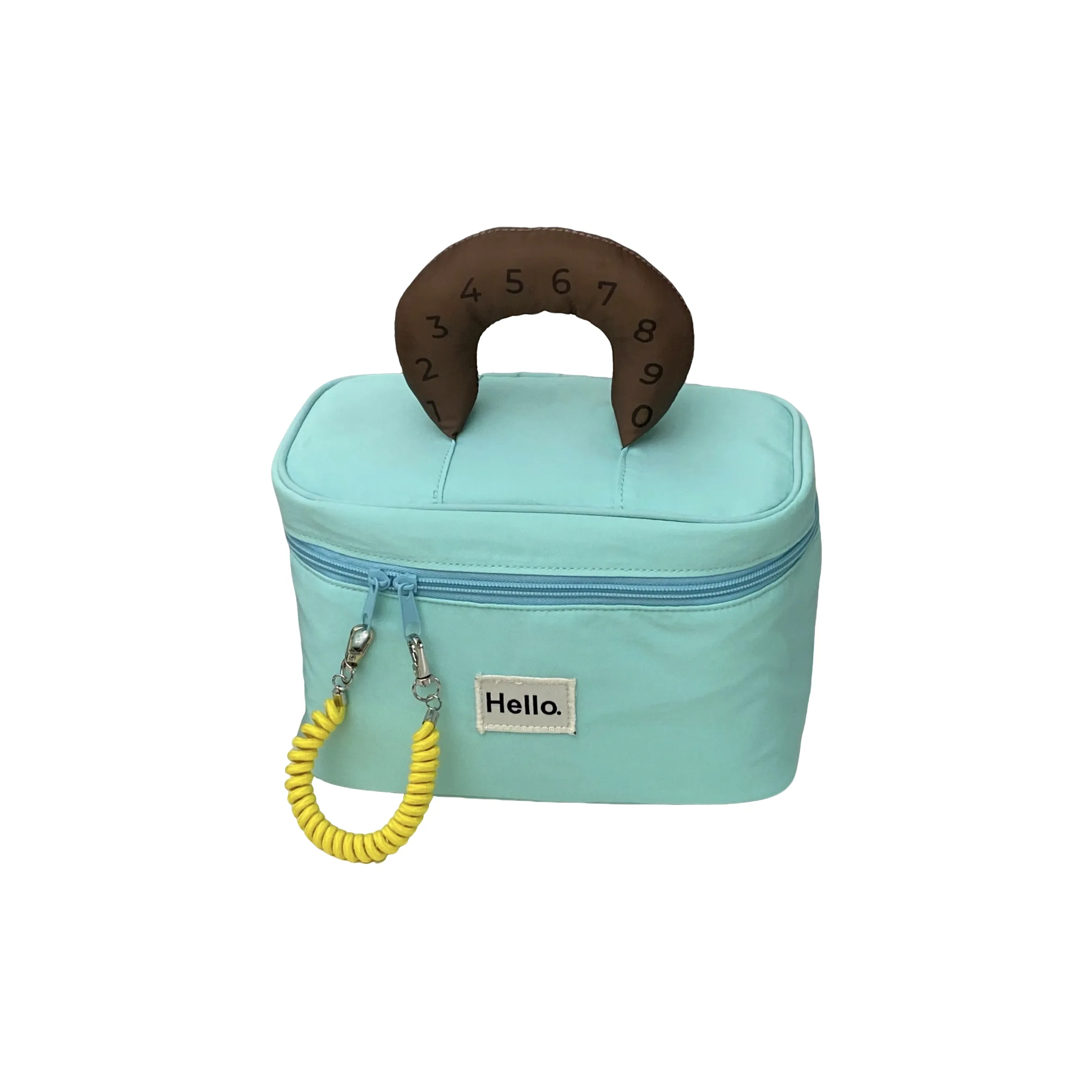 Luo Youte Hello Telephone Кабели Makeup Bag Для Женских Новинка Водонепроницаемая Переносная Сумка для туалетных принадлежностей