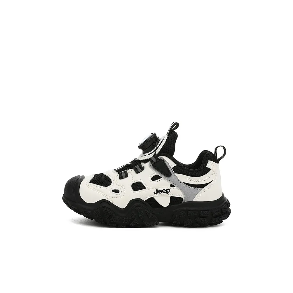 Jeep Беговые кроссовки Черный Белый Детский