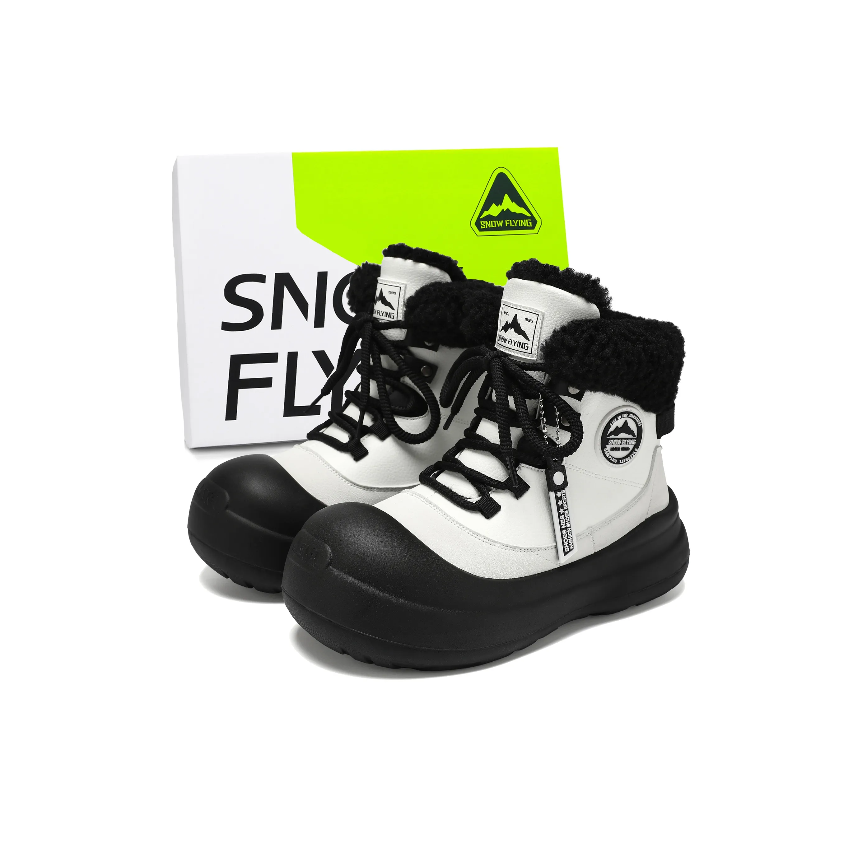 SNOW FLYING Зимняя коллекция тактических ботинок Короткие сноубутсы Унисекс