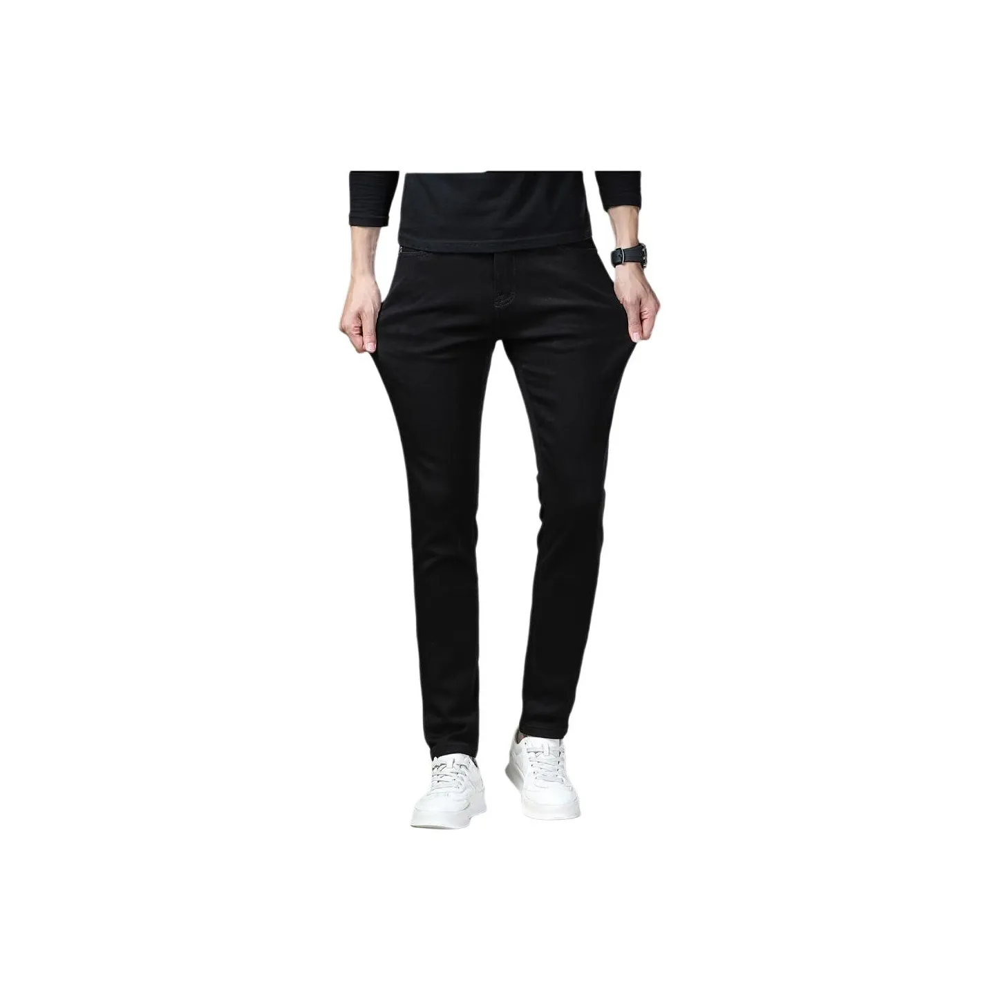 JIKENDI Diamond Black Мужские Джинсы