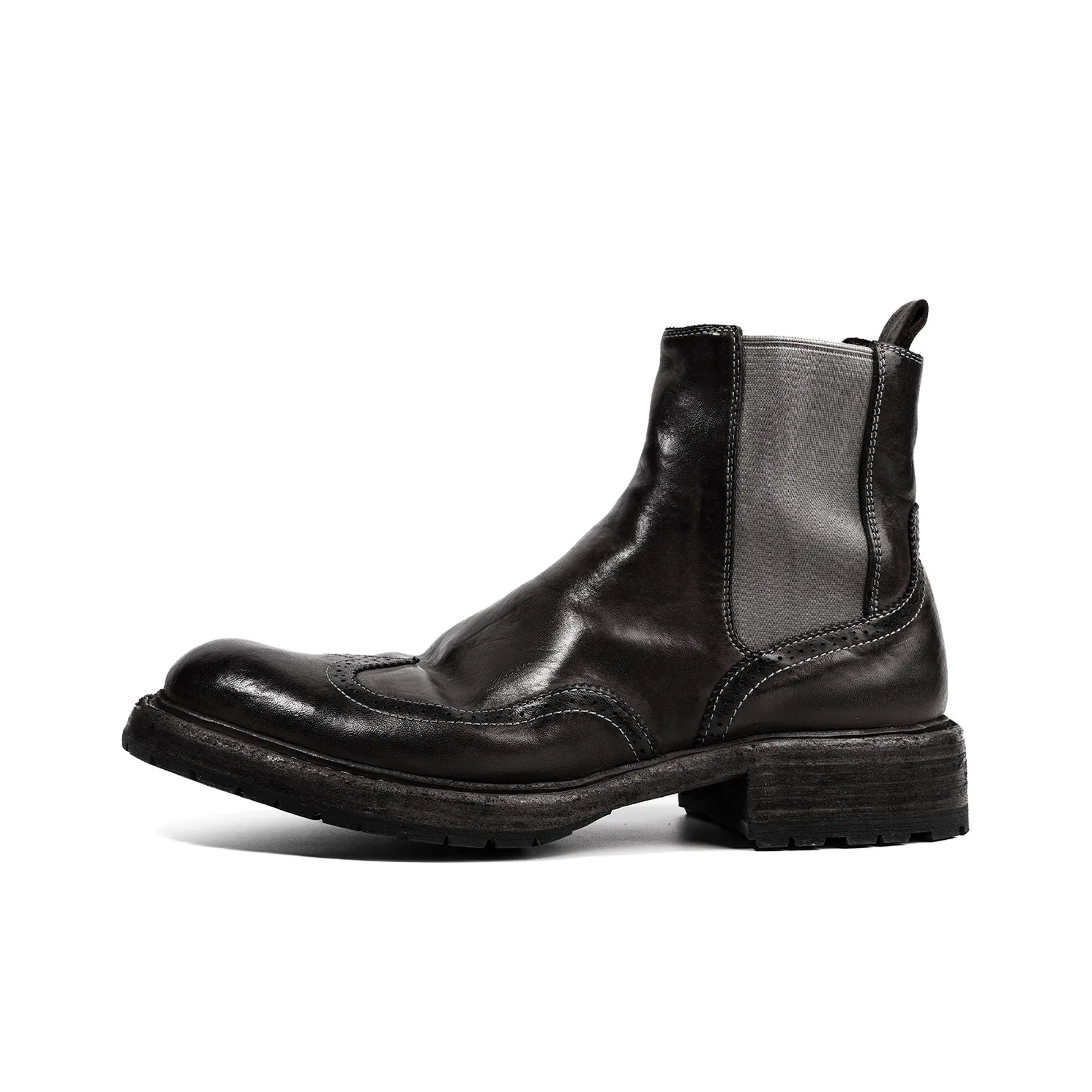 Vibram X Dreambox Chelsea Boots Men Black Coffee