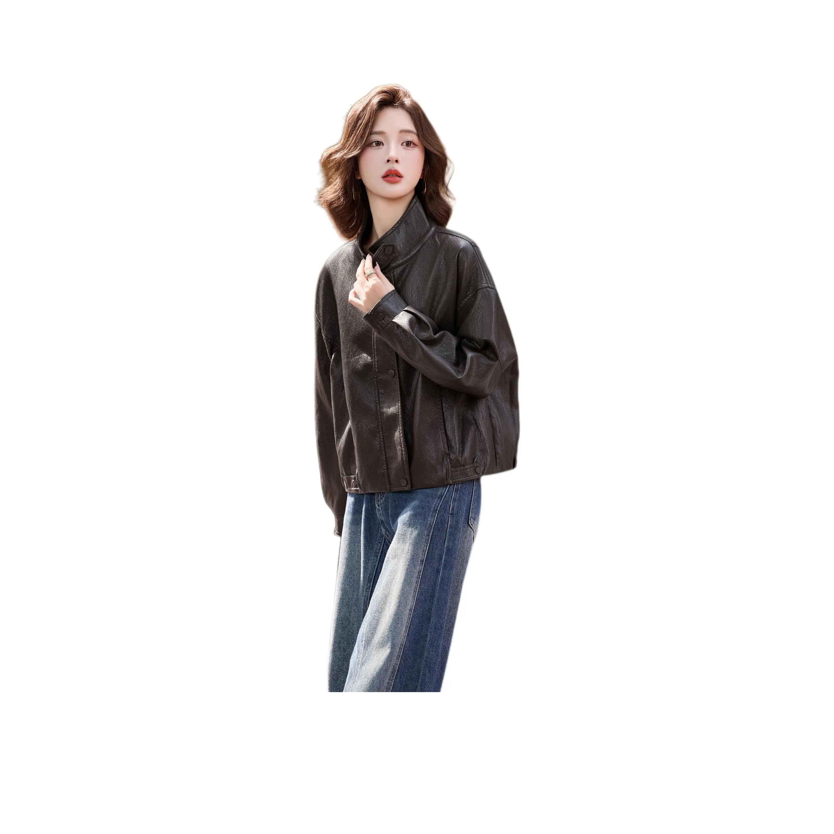 PIERRE CARDIN Кожа Куртка Женская