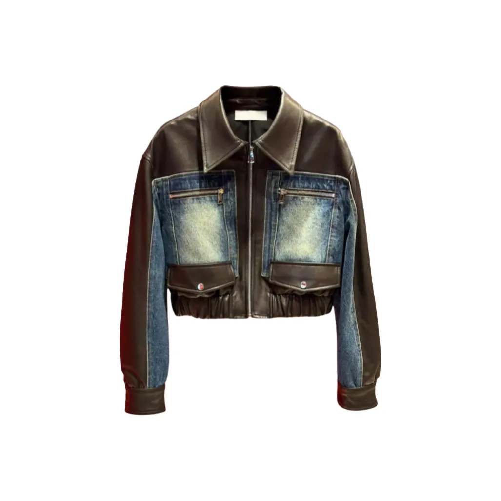 CAT'S PAW Кожа Куртка Унисекс