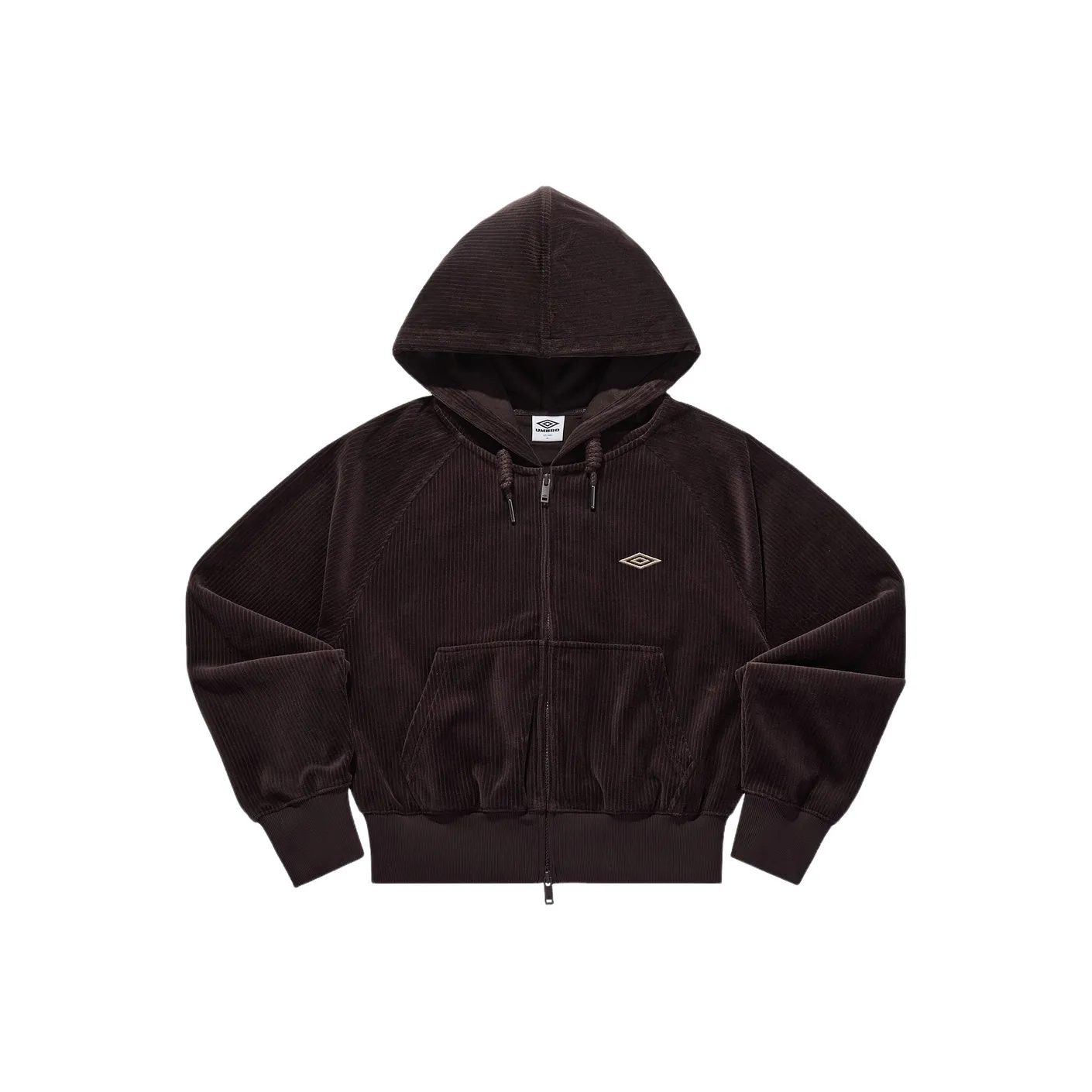 Umbro совместный бренд Темно-красно-коричневые женские куртки