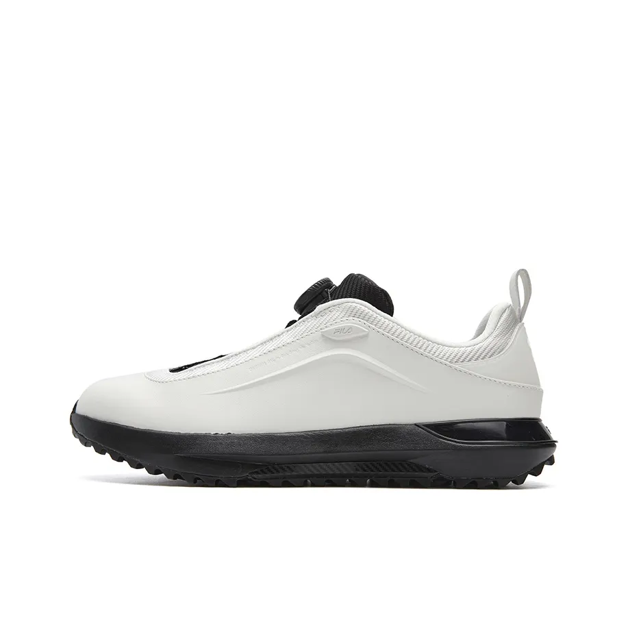 FILA Амортизация Устойчивость к истиранию Легкий Низкий Топ Обувь для гольфа Мужская Лилия Белый