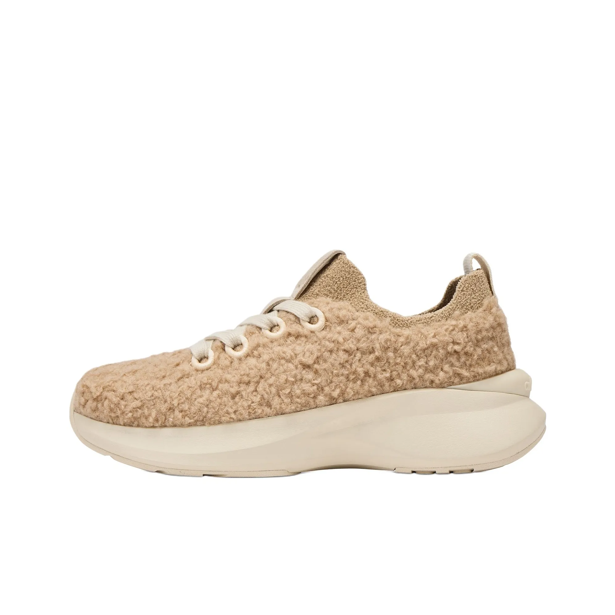 Allbirds Triple Fluff визуально увеличивает рост Низкий топ Повседневная обувь Женская Gobi Коричневый