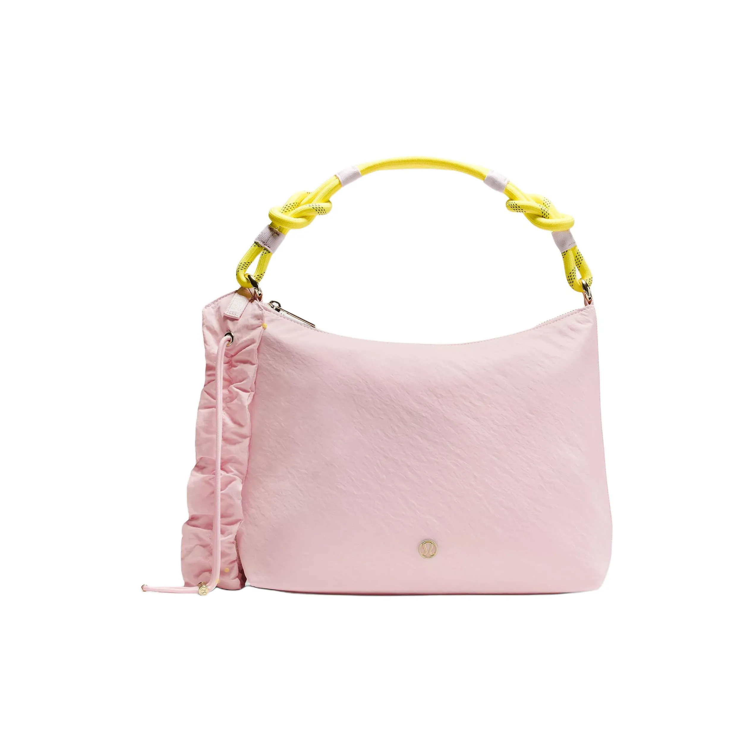 Lululemon Convertible Нейлон Сумка через плечо Женская Розовая