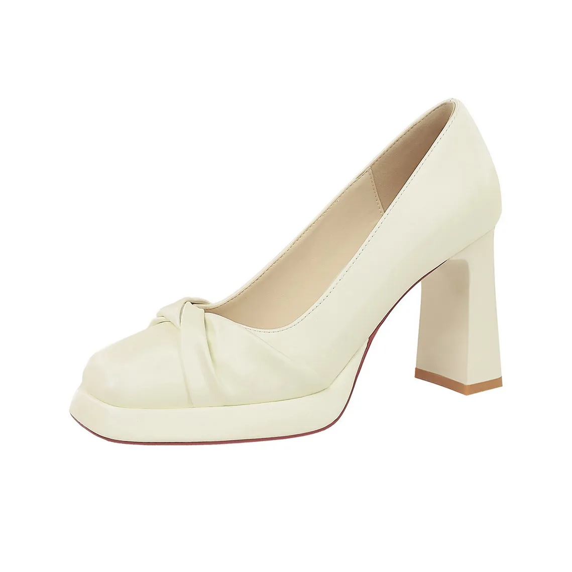 Dunnu Грубый каблук Высокие каблуки Женские