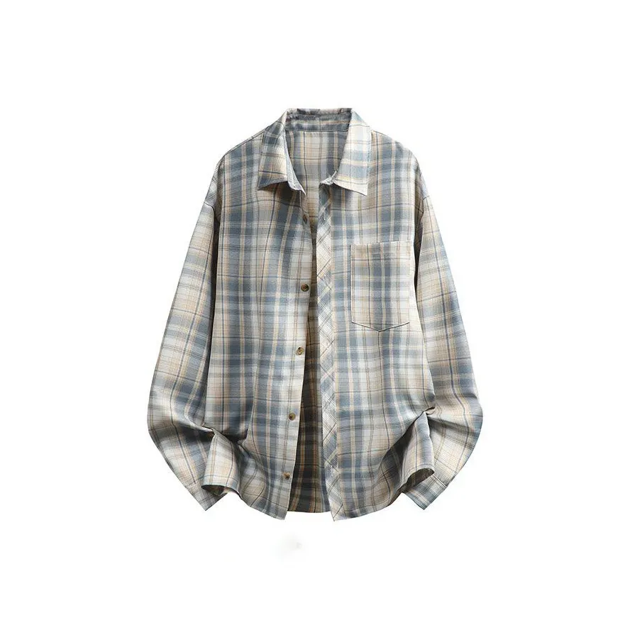 HKRXEC Длинный рукав мужская рубашка