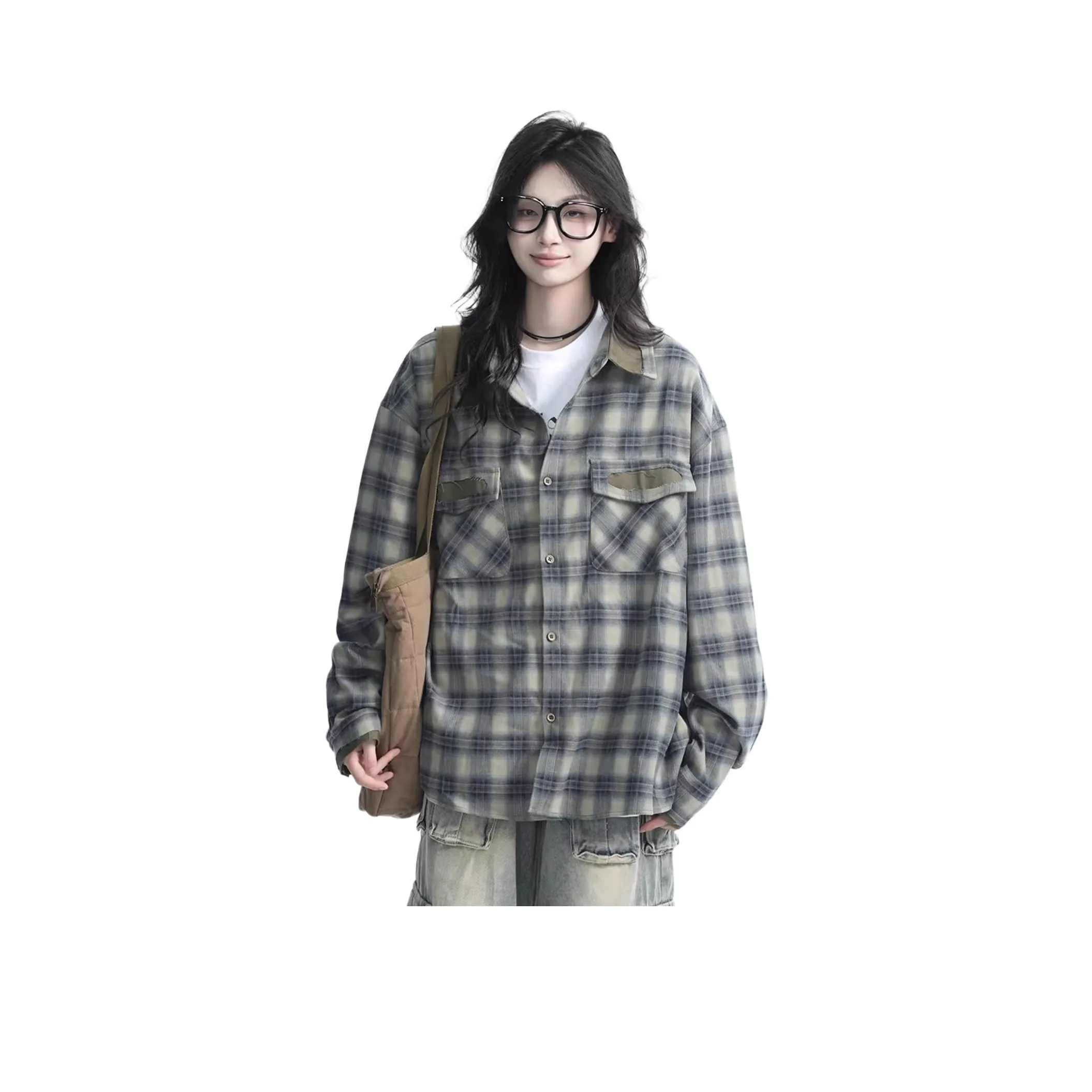 PISYPOX Зеленый Унисекс Рубашки