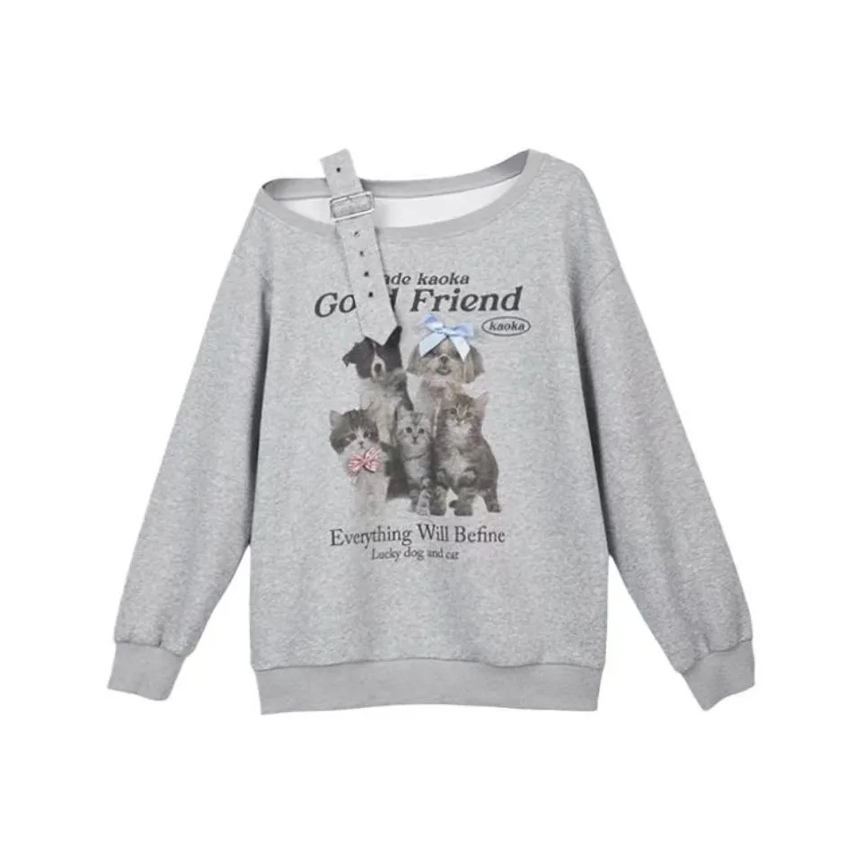 EMDPN Непринужденный стиль CHIC Off Топ на плечо Женские