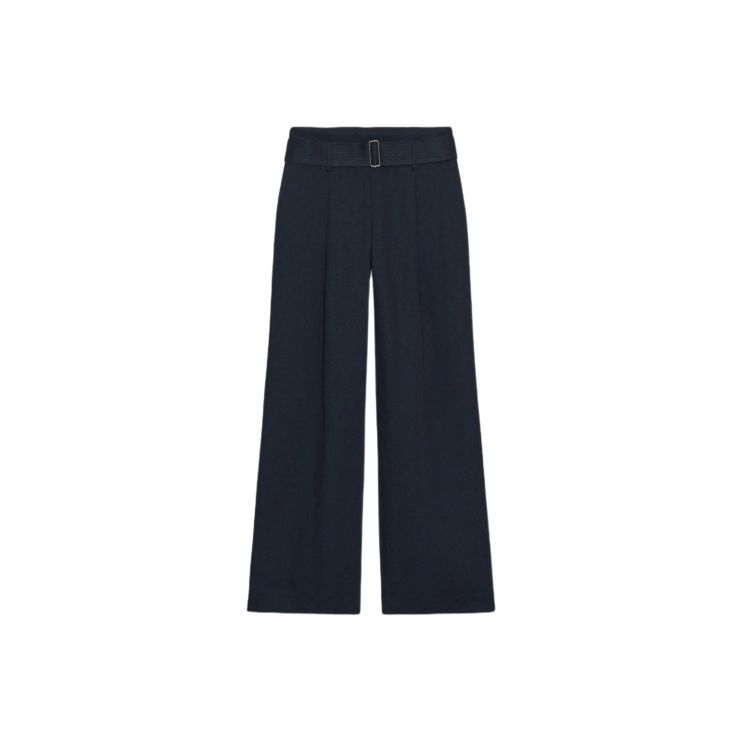 ZARA Морской синий Женские брюки для костюма