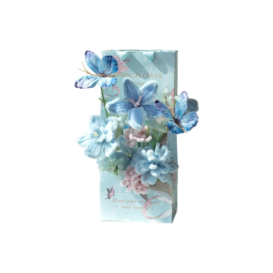 JIUFEN Bouquet Flower Коробка DIY Материал Набор для DIY Игрушки