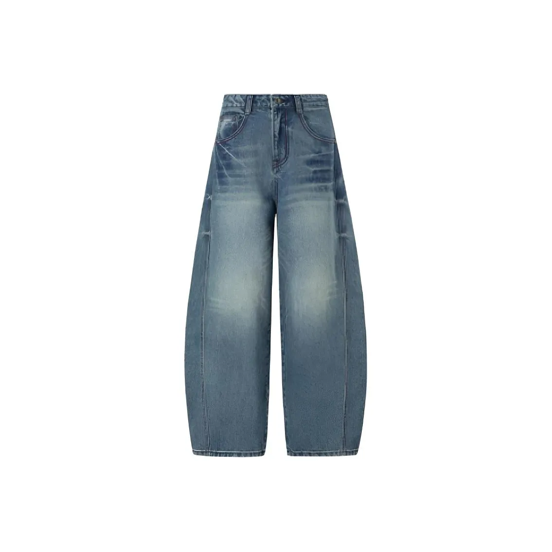 DANCANG Цветовой блок Стич Джинсы Женские