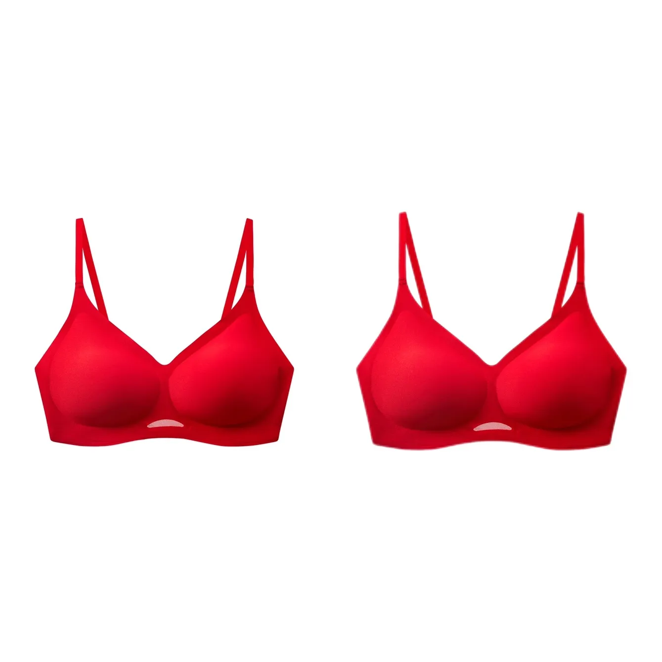 MADALLO 2 упаковки красные женские бюстгальтеры