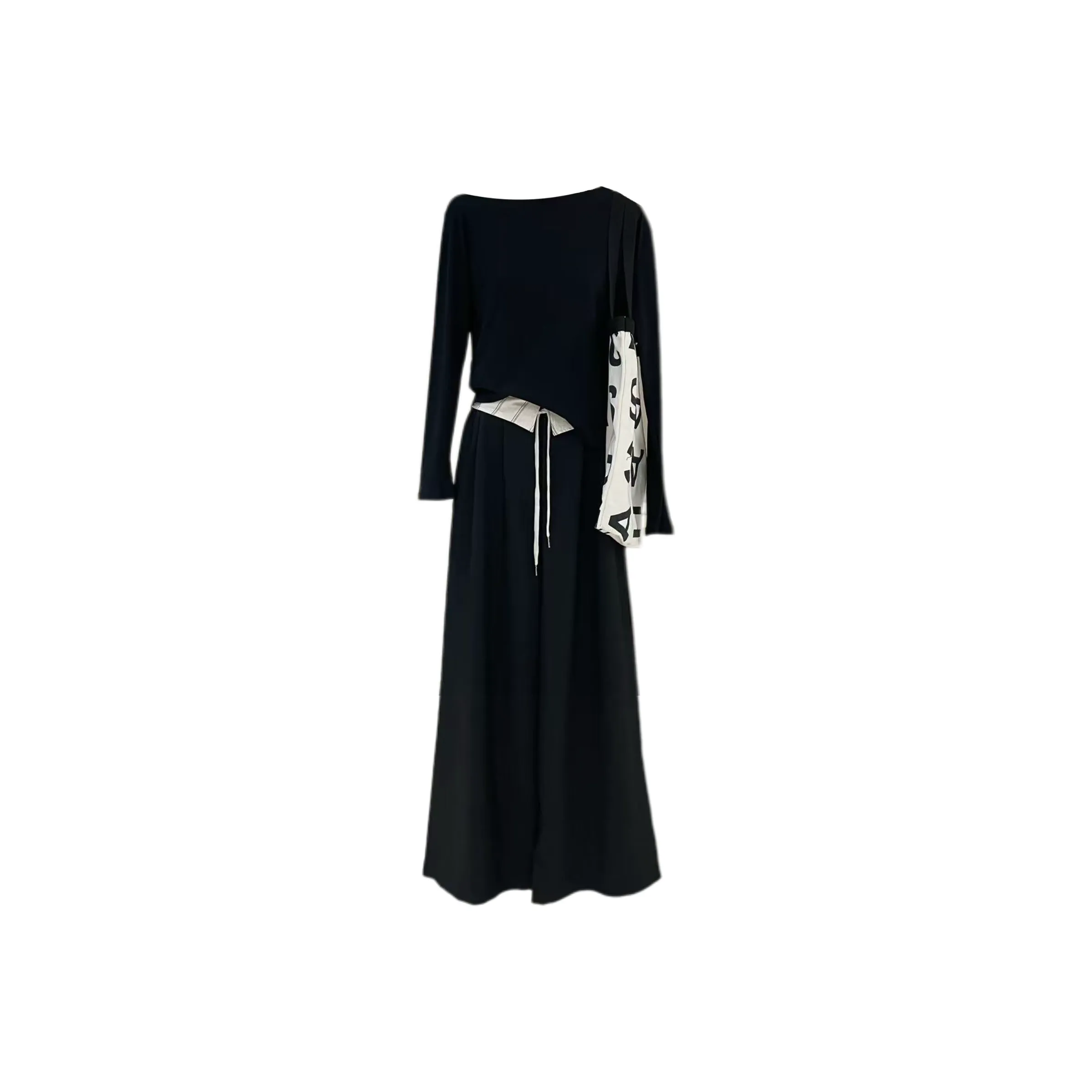 Udon House Черный Женские Повседневные костюмы