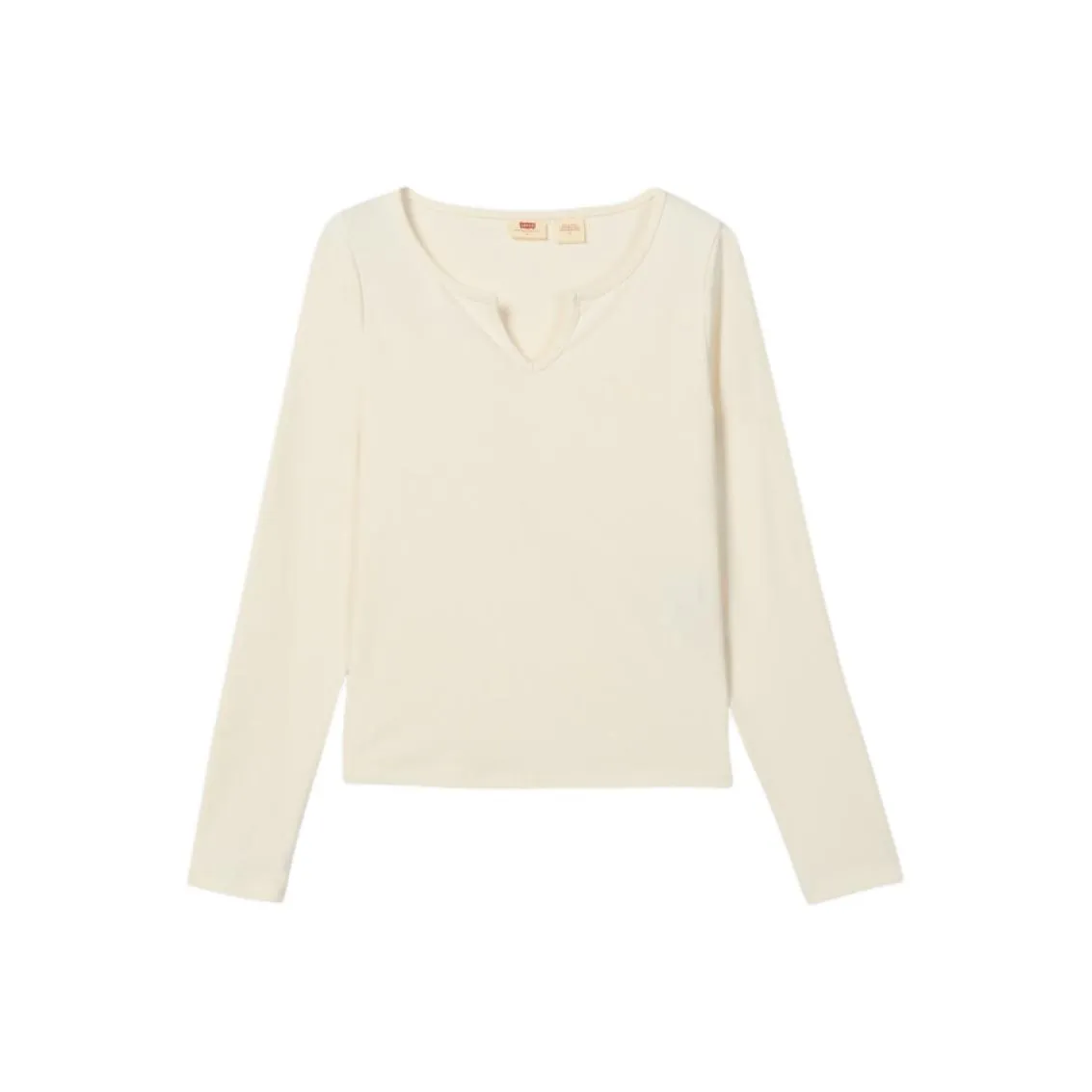 Levis Экрю Женские T-рубашки