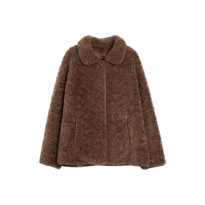 ELLE Кофе Женские Меховые изделия